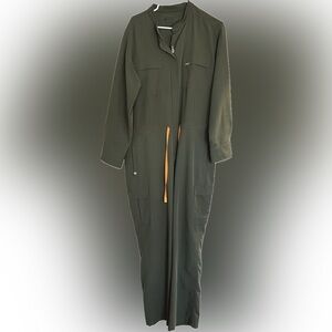 Figs Chantal Cargo ScrubJumpsuit XL